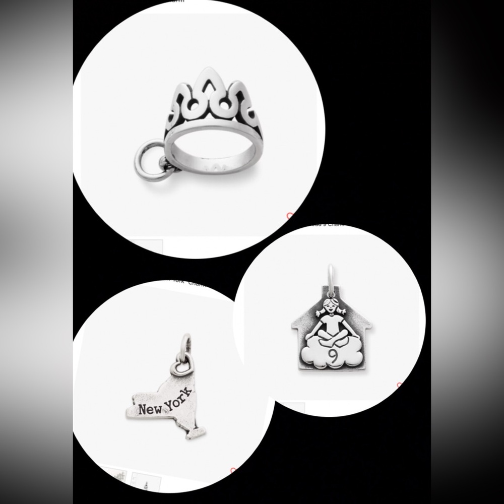 3 James Avery charms.